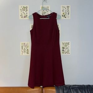 Short Burgundy Dress